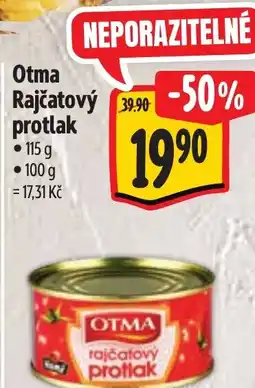 Albert Otma Rajčatový protlak nabídka