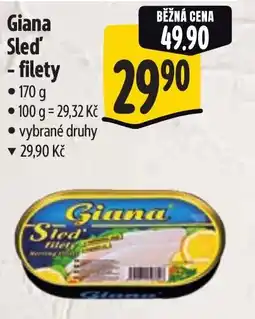 Albert Giana Sled filety nabídka