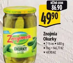 Albert Znojmia Okurky nabídka