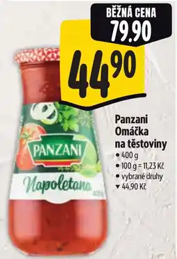 Albert Panzani Omáčka na těstoviny nabídka