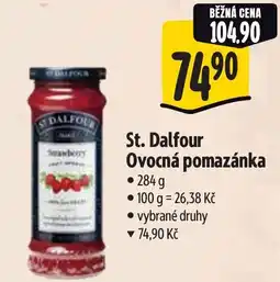 Albert St. Dalfour Ovocná pomazánka nabídka
