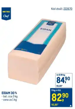 Makro Eidam 30% nabídka
