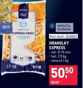 Makro Hranolky express nabídka
