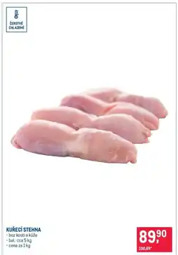 Makro Kuřecí stehna nabídka