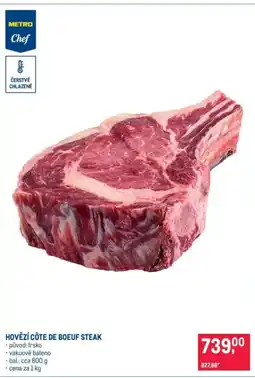 Makro Hovězí côte de boeuf steak nabídka