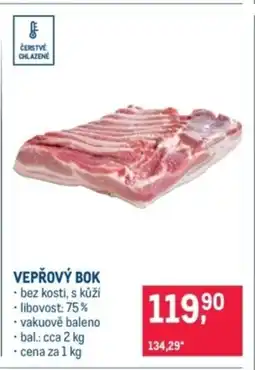 Makro Vepřový bok nabídka