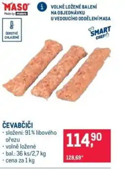 Makro Čevabčiči nabídka