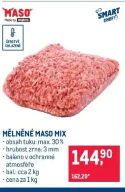 Makro Mělněné maso mix nabídka