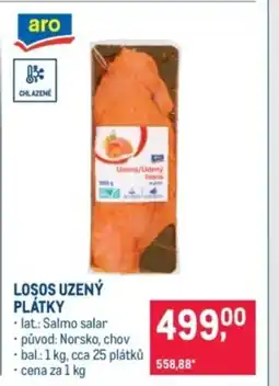Makro Losos uzený plátky nabídka