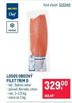 Makro Losos Obecný filet trim D nabídka