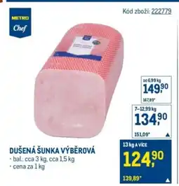 Makro Dušená šunka výběrová nabídka