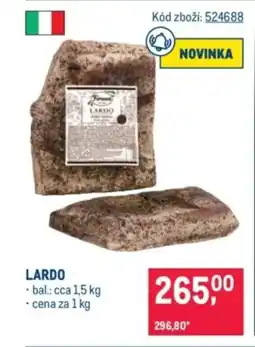 Makro Lardo nabídka