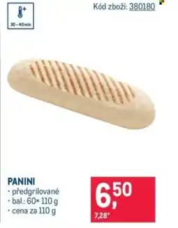 Makro Panini nabídka