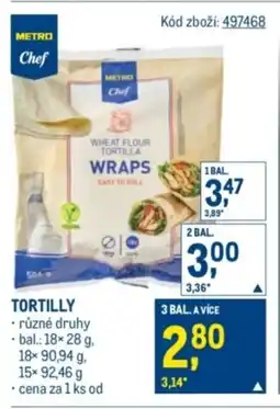 Makro Tortilly nabídka