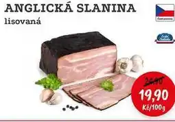 RABBIT řeznictví ANGLICKÁ SLANINA lisovaná nabídka