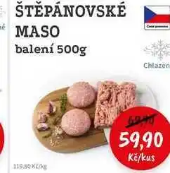 RABBIT řeznictví ŠTĚPÁNOVSKÉ MASO balení nabídka