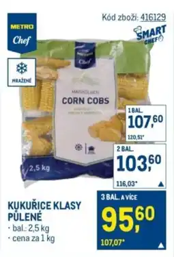 Makro Kukuřice klasy půlené nabídka