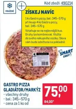Makro Gastro pizza gladiator/markýz nabídka