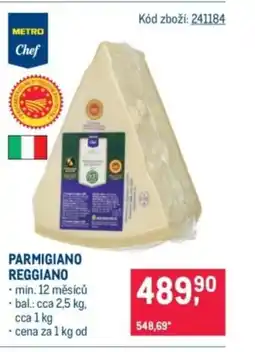 Makro Parmigiano reggiano nabídka