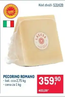 Makro Pecorino romano nabídka