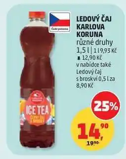 Penny Market Ledový čaj Karlova Koruna nabídka
