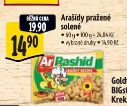 Albert Arašídy pražené solené nabídka
