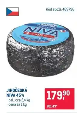 Makro Jihočeská niva 45% nabídka