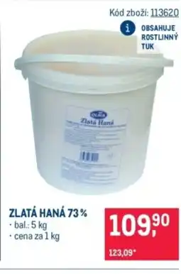 Makro Zlatá haná 73% nabídka