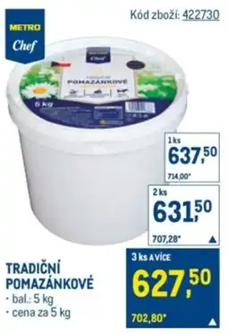 Makro Tradiční pomazánkové nabídka