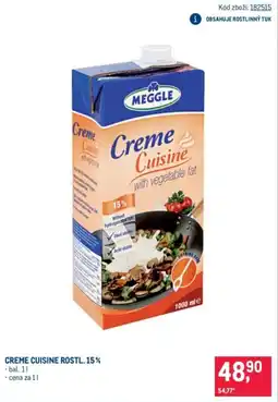 Makro Creme cuisine rostl. 15% nabídka