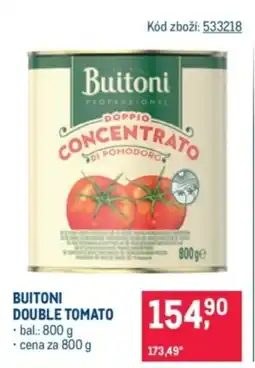 Makro Buitoni double tomato nabídka