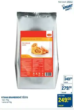 Makro Vitana bramborové těsto nabídka