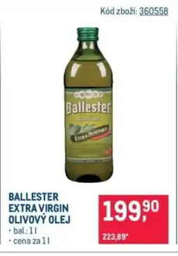 Makro Ballester extra virgin olivový olej nabídka