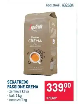 Makro Segafredo passione crema nabídka