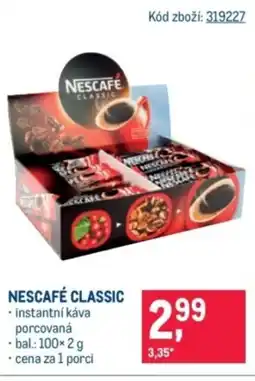 Makro Nescafé classic nabídka