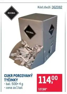 Makro Cukr porcovaný tyčinky nabídka