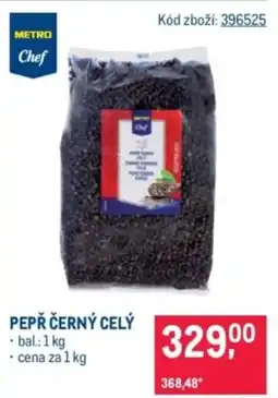 Makro Pepř černý celý nabídka
