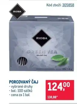 Makro Porcovaný čaj nabídka