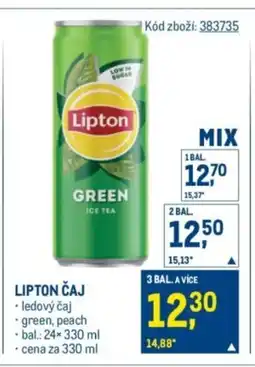 Makro Lipton čaj nabídka