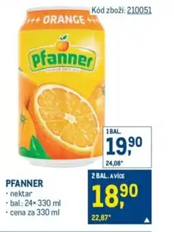 Makro Pfanner nabídka