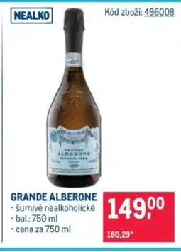 Makro Grande Alberone nabídka