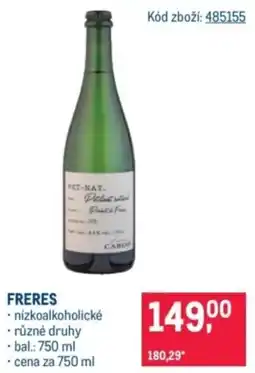 Makro Freres nabídka
