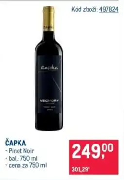 Makro ČAPKA nabídka
