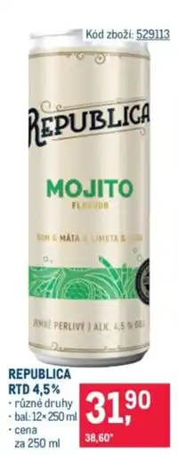 Makro Republica RTD 4,5% nabídka