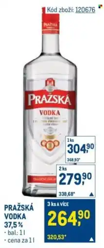 Makro Pražská vodka 37,5% nabídka