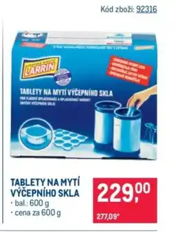 Makro Tablety na mytí výčepního skla nabídka
