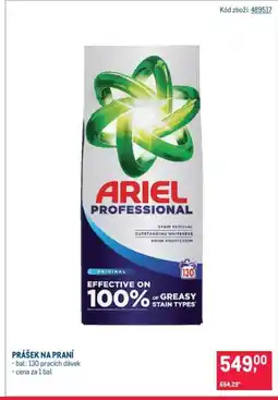 Makro Ariel Prášek na praní nabídka