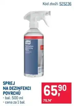 Makro Sprej na dezinfekci povrchů nabídka