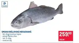 Makro Smuha královská nekuchaná nabídka