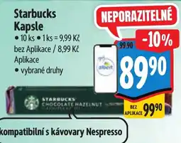 Albert Starbucks Kapsle nabídka